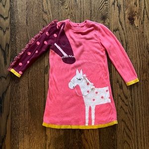 M&S horse sweater dress